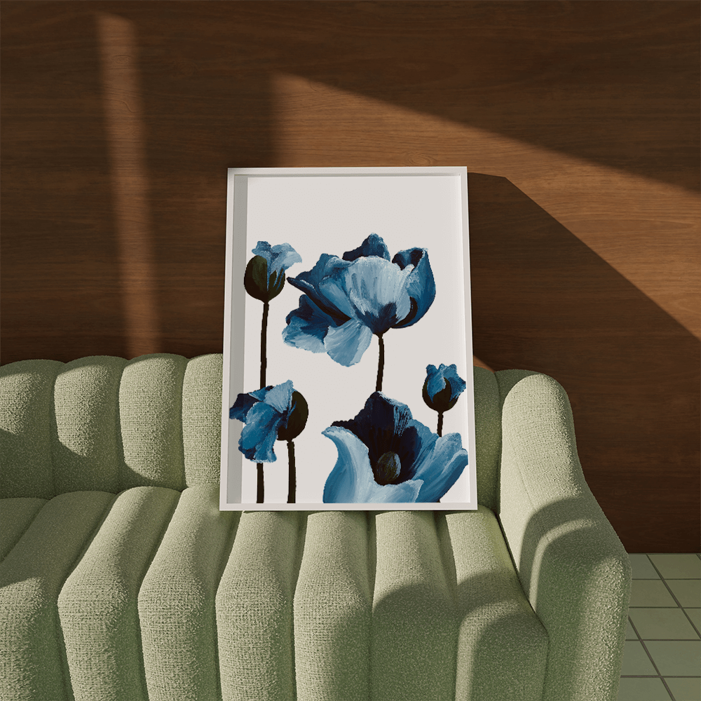 Sapphire Open Edition Fine Art Print Danelle Messaike.