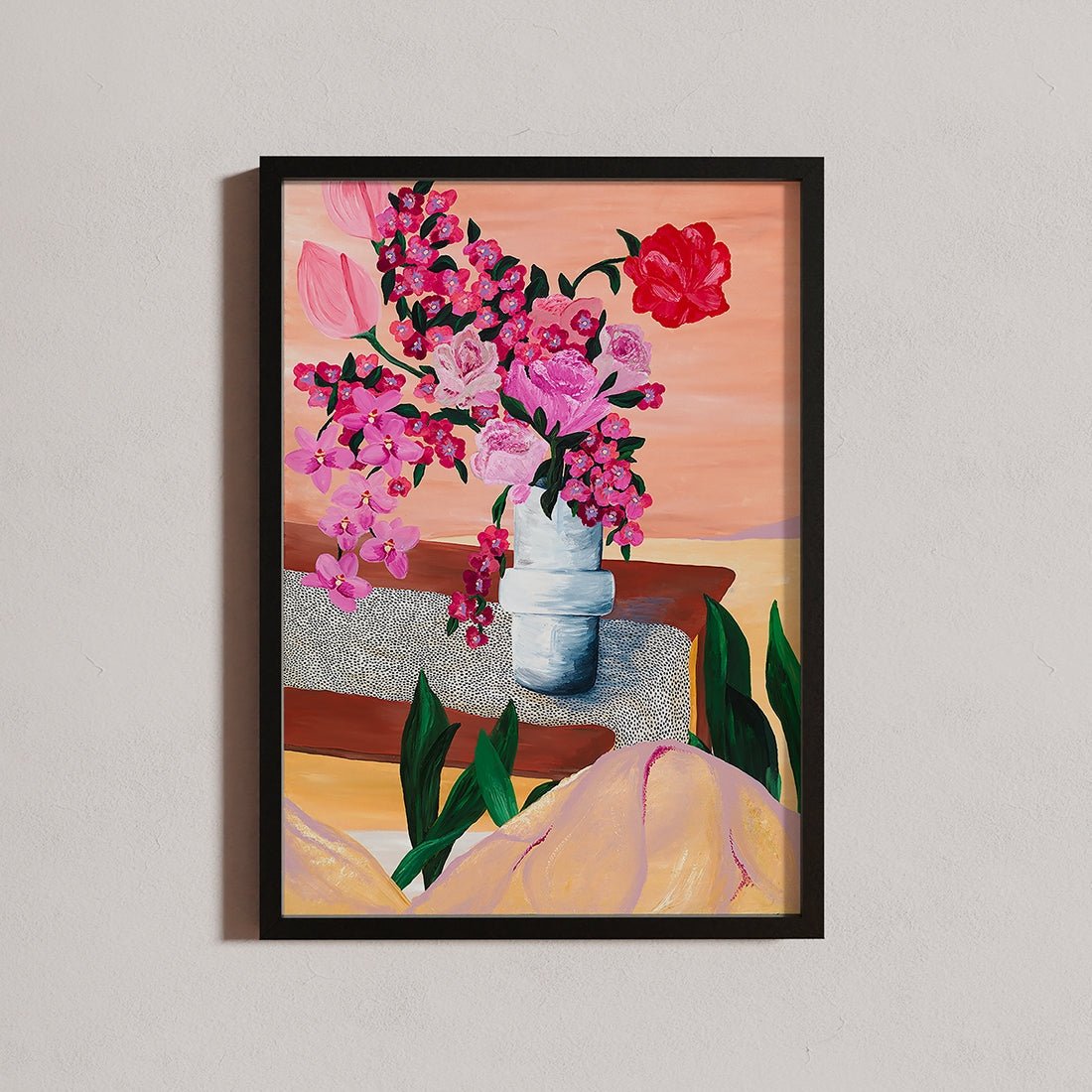 Flowers In The Desert Open Edition Fine Art Print Danelle Messaike.
