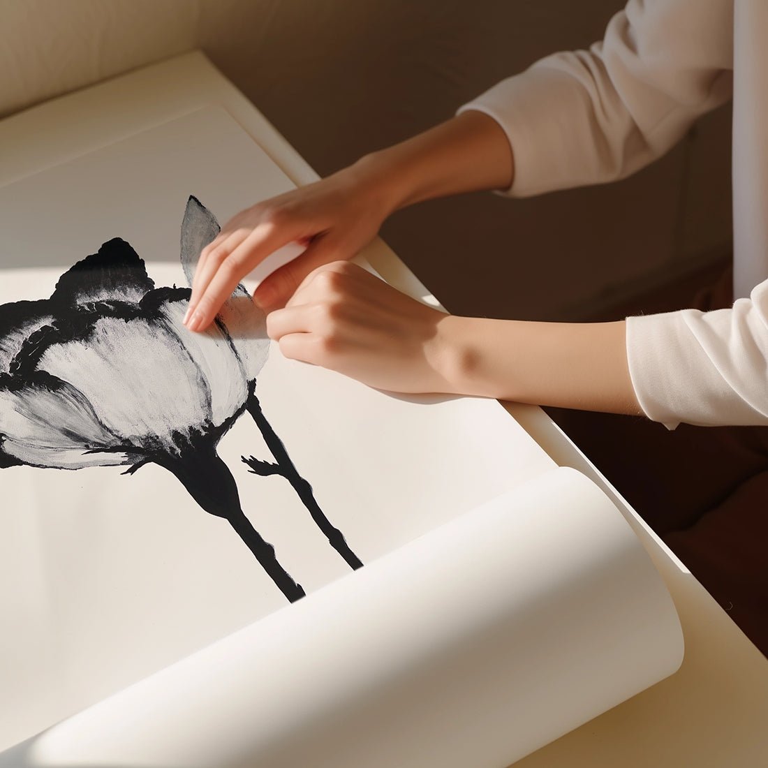 Minimalist Open Edition Fine Art Print Danelle Messaike.