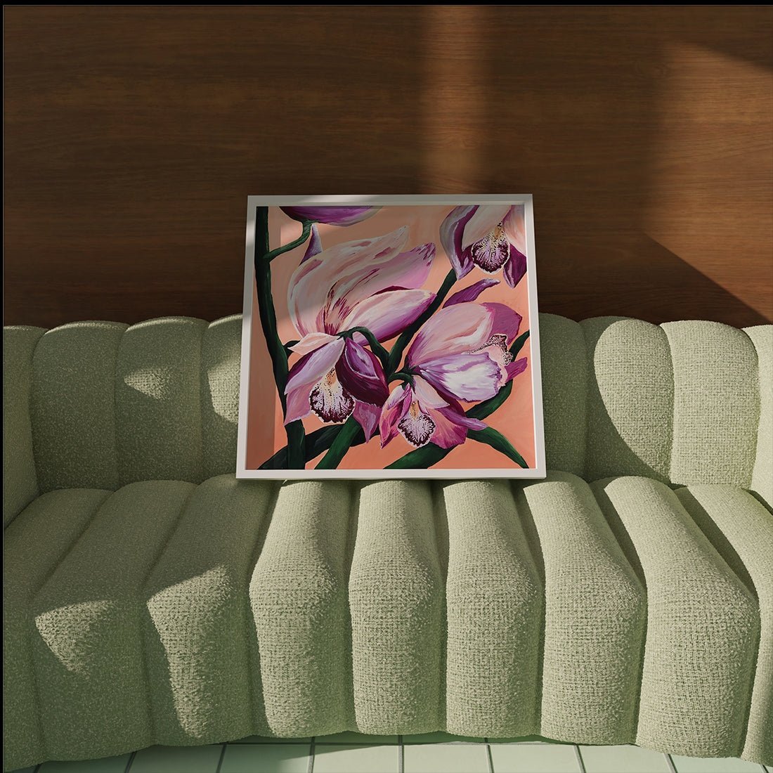 Orchids Open Edition Fine Art Print Danelle Messaike.