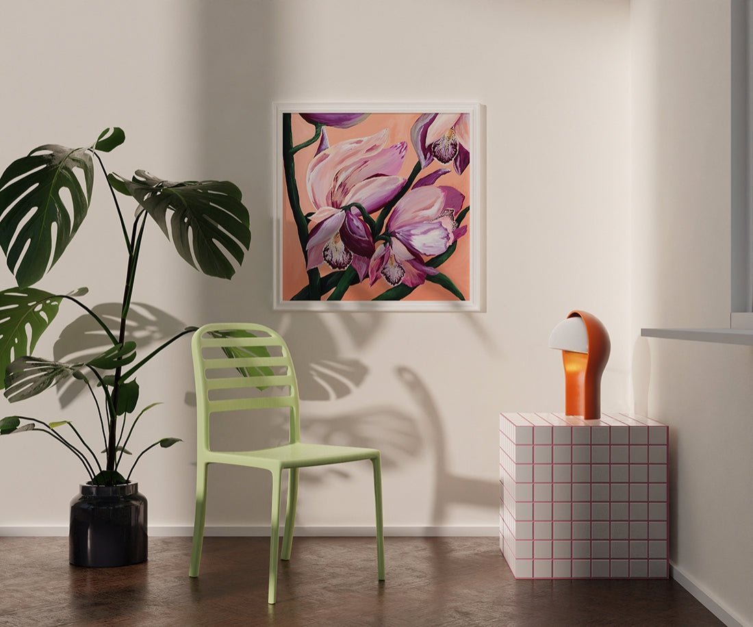 Orchids Open Edition Fine Art Print Danelle Messaike.