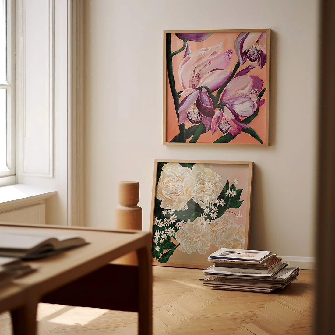 Orchids Open Edition Fine Art Print Danelle Messaike.