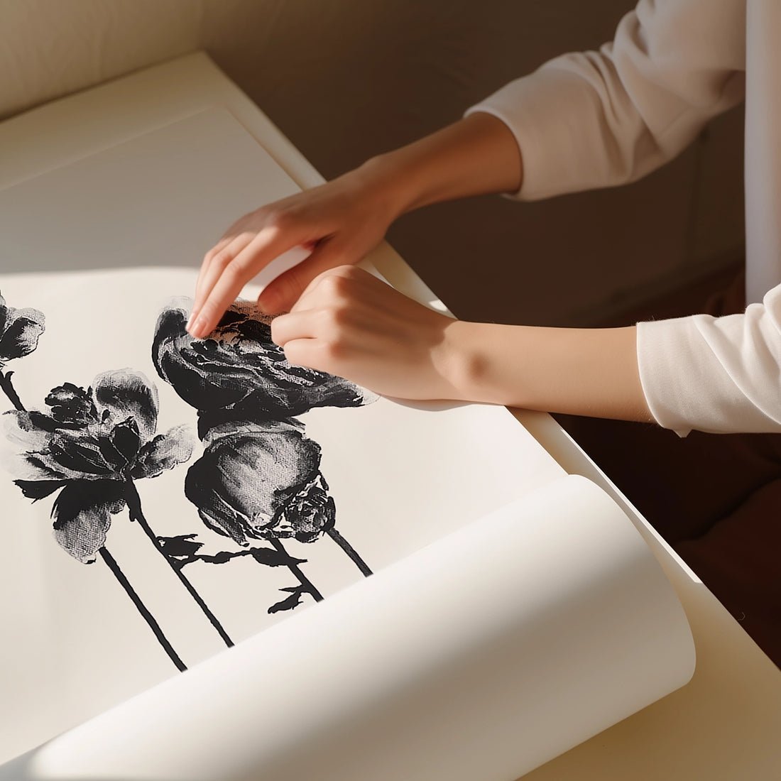 Poised Open Edition Fine Art Print Danelle Messaike.