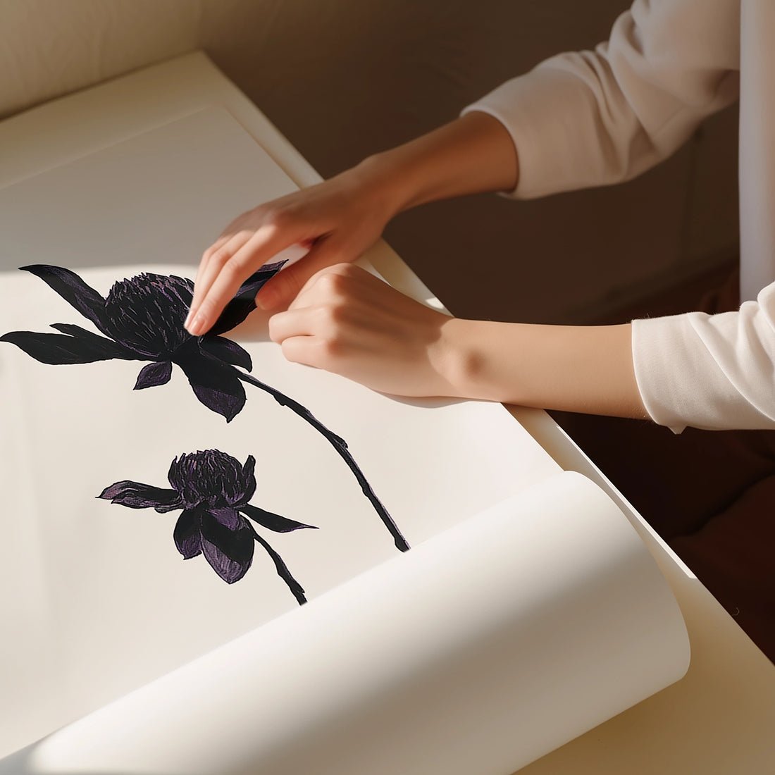 Shadow Open Edition Fine Art Print Danelle Messaike.