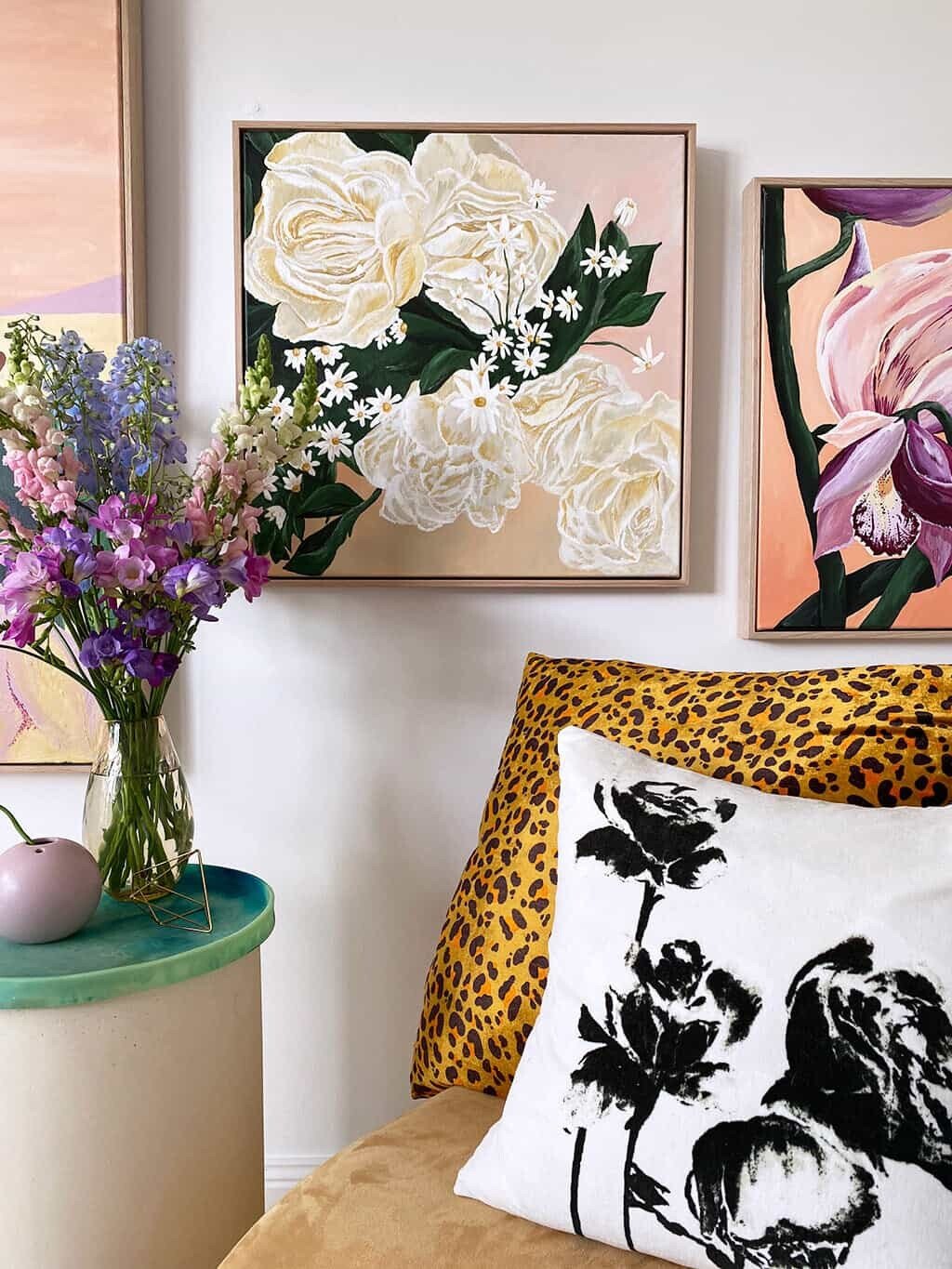 The Garden | Original Painting Original Danelle Messaike.