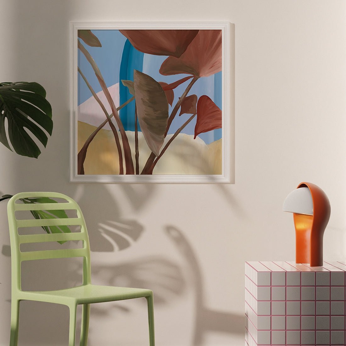 Under The Shade Open Edition Fine Art Print Danelle Messaike.