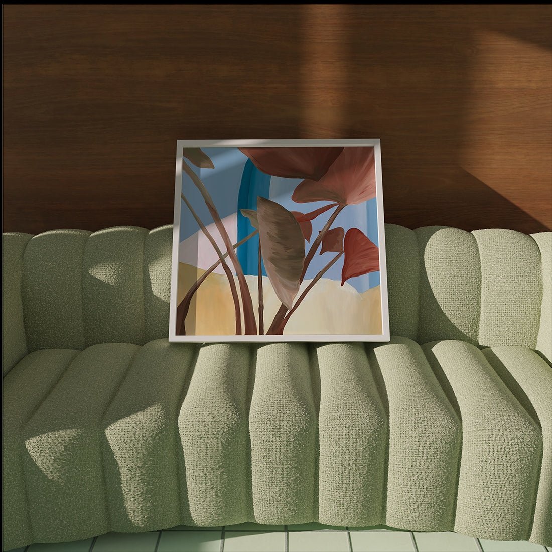 Under The Shade Open Edition Fine Art Print Danelle Messaike.