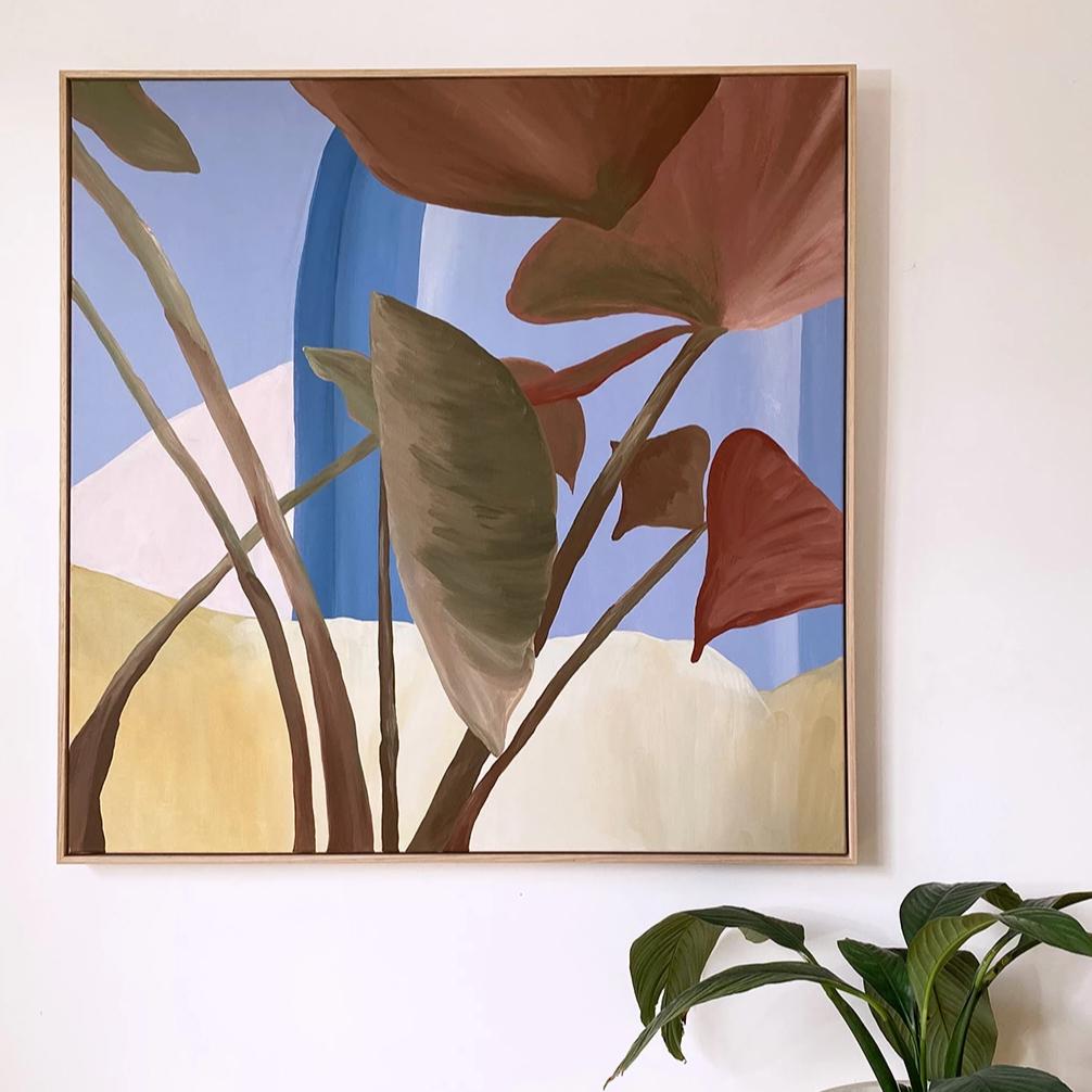 Under The Shade | Original Painting Original Danelle Messaike.