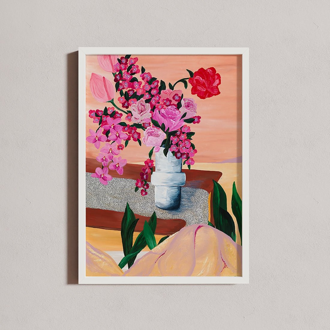 Flowers In The Desert Open Edition Fine Art Print Danelle Messaike.