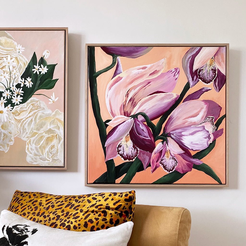 Orchids | Original Painting Original Danelle Messaike.